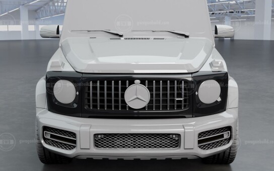 G63 AMG Style Grille (+ Headlight Covers)