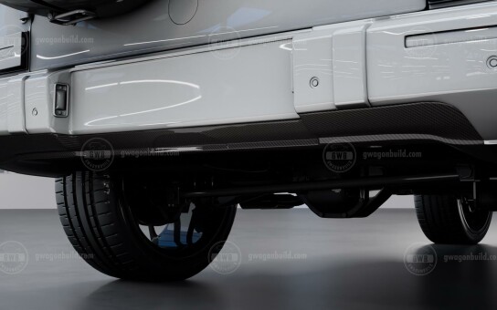 Rear Bumper Diffuser AMG