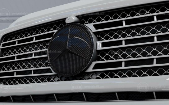 Front Grille Emblem MB Star V2